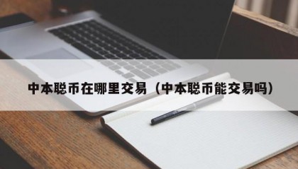 中本聪币在哪里交易（中本聪币能交易吗）
